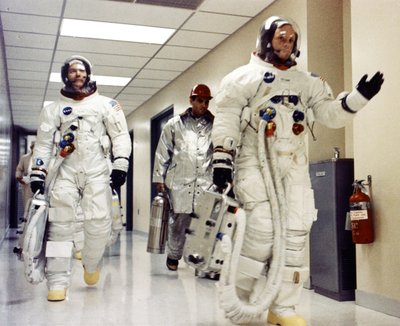 Apollo 11 Crew on the Way to Launch Complex by Unbekannt Unbekannt